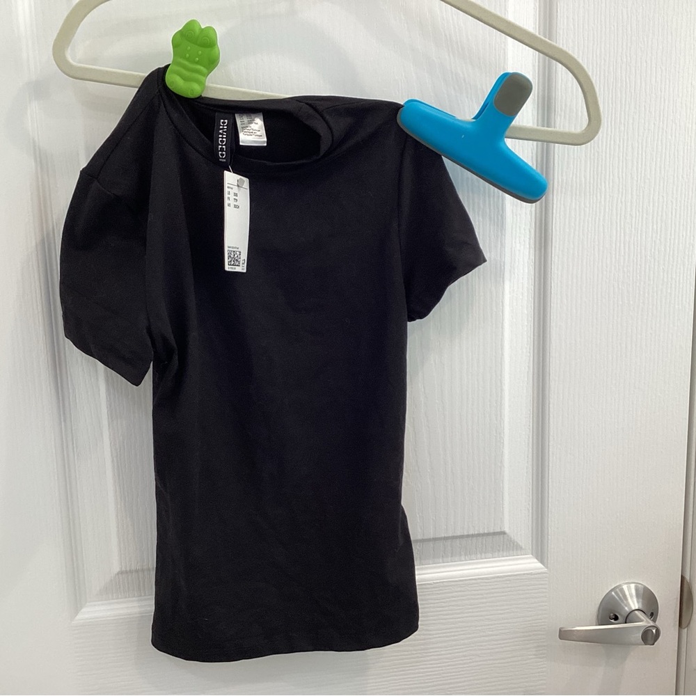 Divided Black Short Sleeve Tee